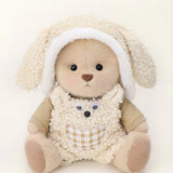 Kahverengi Pufy + Uzun Kulaklı Tavşan Kostümü