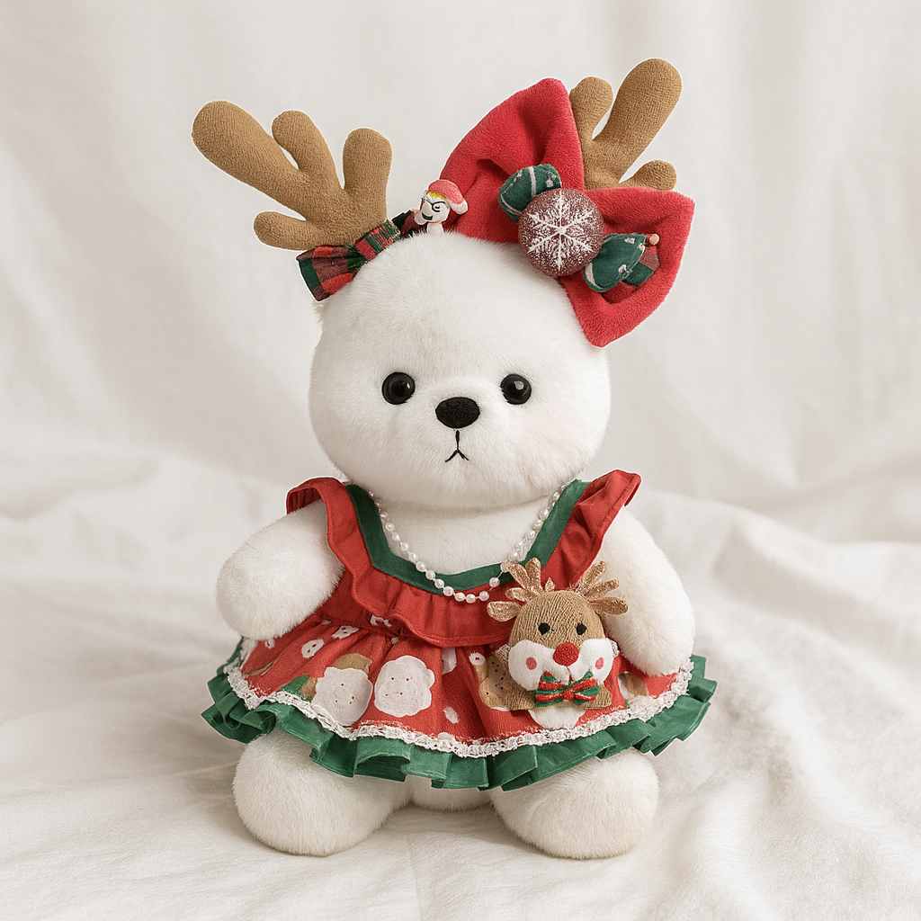 Pufy Lab™ Red Reindeer Pufy