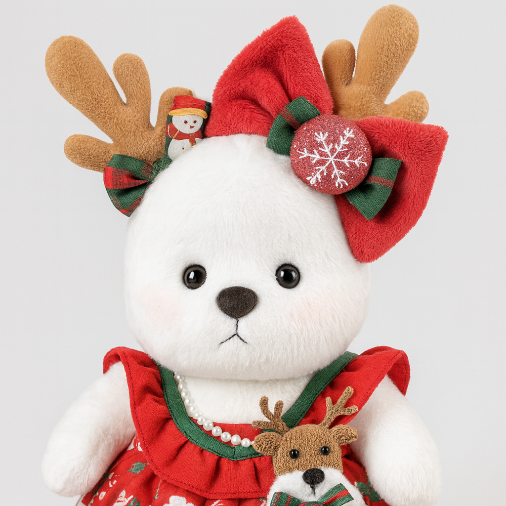 Pufy Lab™ Red Reindeer Pufy