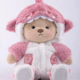 Kahverengi Pufy + Pembe Köpekbalığı Kostümü