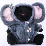 Siyah Pufy + Pofuduk Fil Kostümü