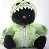 Siyah Pufy + Yeşil Dino Kostümü