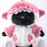 Siyah Pufy + Pembe Köpekbalığı Kostümü