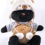 Siyah Pufy +  Kış Ayısı Kostümü